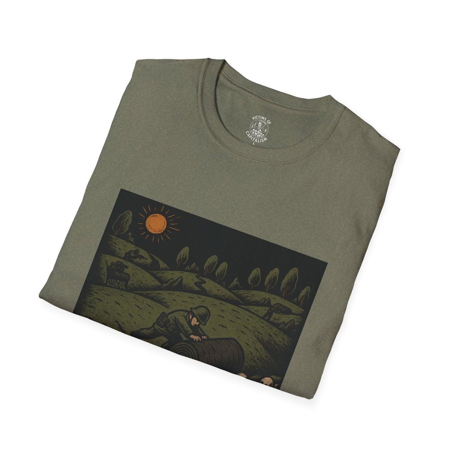 History of Western Civilization Graphic Tee – Dark Humor Leftist Anti-Imperialist Unisex T-Shirt