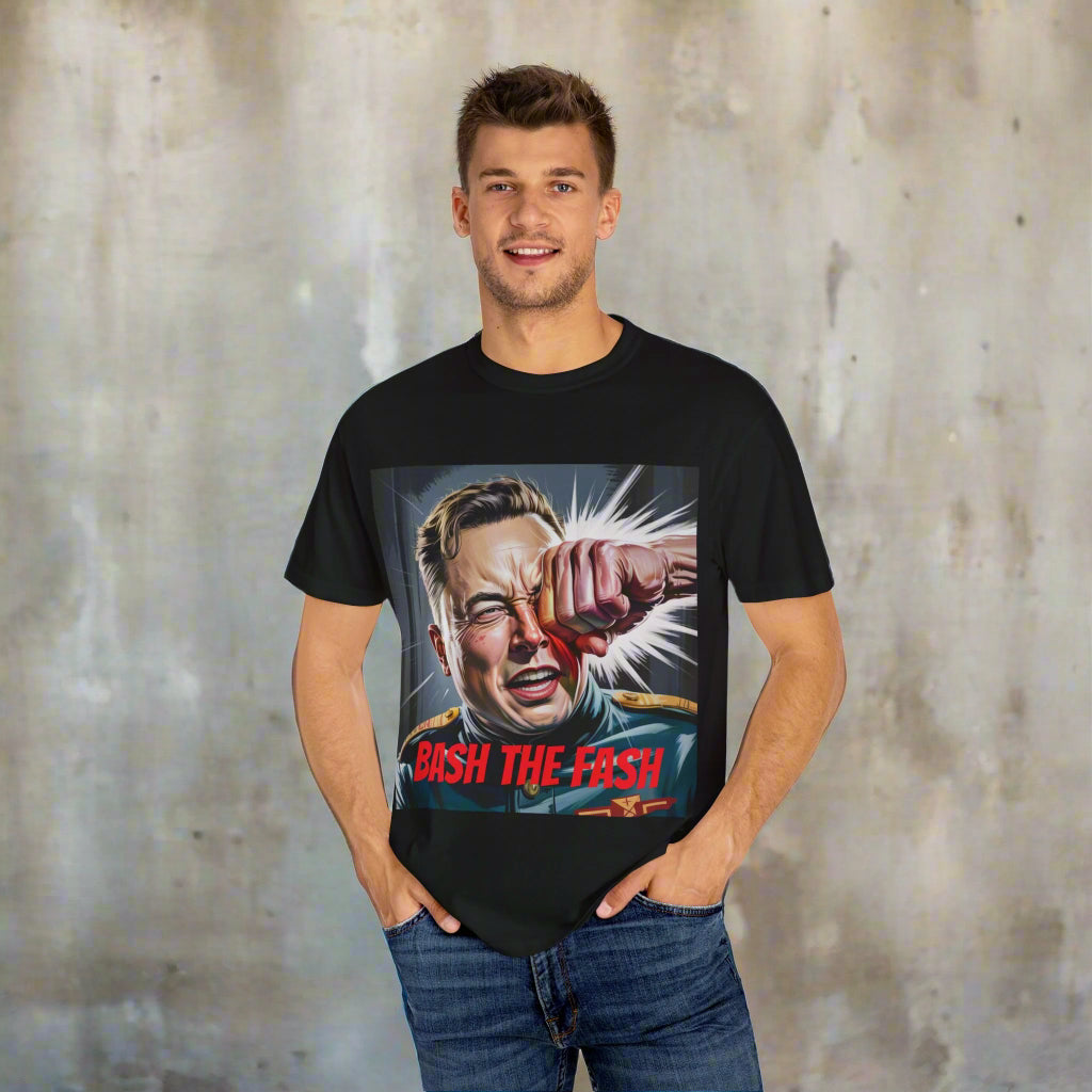 RESTOCK: "Bash The Fash" T-Shirt - Street Wear Great For Trolling Nazi's on Twitter, Brake Checking A Tesla, or Watching Another Space X Rocket Blow Up