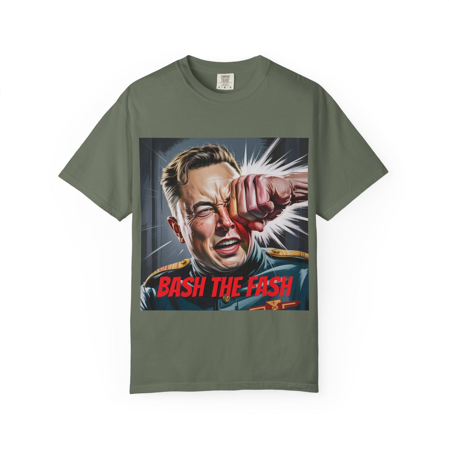 RESTOCK: "Bash The Fash" T-Shirt - Street Wear Great For Trolling Nazi's on Twitter, Brake Checking A Tesla, or Watching Another Space X Rocket Blow Up
